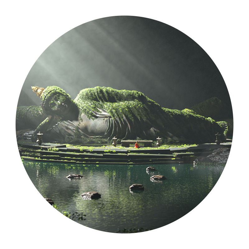 Maya/ZBrush教程零基础影视级CG场景建模灯光渲染SP材质视频课程