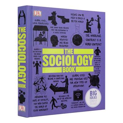 现货DK社会学百科 The Sociology Book 英文原版 DK百科系列 人类社会学科普图解百科 全彩铜版纸精装 Big Ideas Simply Explained