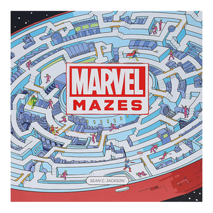 【预售】漫威迷宫 Marvel Mazes 英文原版进口外版图书