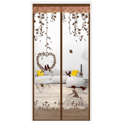 防蚊门帘隔断帘魔术贴磁性纱门纱窗夏季家用卧室全磁铁自吸免打孔