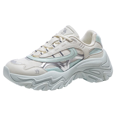 Camel/骆驼运动户外厚底老爹鞋