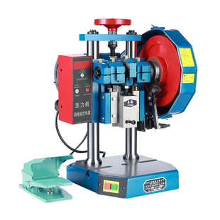 上海玉豹电动冲床小型冲压机高精度计数自动0.5/1/2吨台式压力机