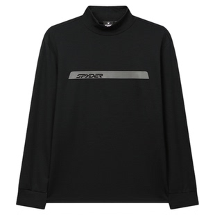 SPYDER秋冬新品男TRAINING系列舒适保暖弹力运动长袖T恤24CR401M