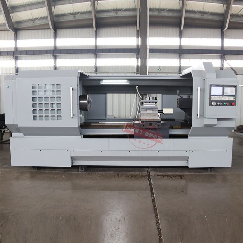整体床身卧式车床手动三挡数控车床CK6180x1500CNC全自动重型车床