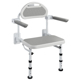 浴室折叠凳淋浴座椅壁挂式防滑卫生间老年人厕所残疾人洗澡坐凳子