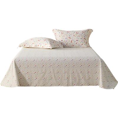 水星家纺60支长绒棉抑菌床单单件