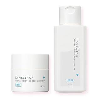 BCL日本kansosan干燥宝滋润补水保湿提亮控油水润泽乳霜精华组合