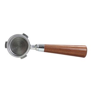 德龙Delonghi咖啡机51MM不锈钢手柄EC310 680 685实木把手家用