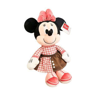 迪士尼米奇米妮毛绒公仔米老鼠娃娃儿童玩具10号秋冬潮服正版玩偶