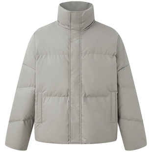 CHINISM丨黑色短款羽绒服男冬季男士高级感外套冬装加厚男生男装