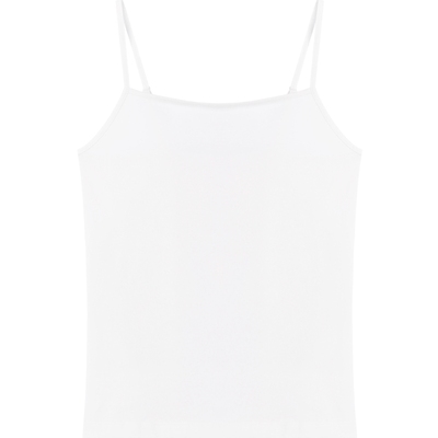 全棉时代女士抗菌打底吊带纯色打底吊带衫女夏季纯棉透气舒适百搭