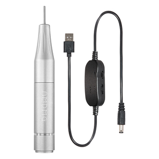 AMDMG便携小型笔式电动卸甲去死皮修指甲打磨机吸尘器美甲店专用