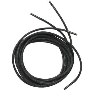 阿虎2MM细打蜡鞋带 原创金属头细孔皮鞋皮靴正装 商务男 女鞋用