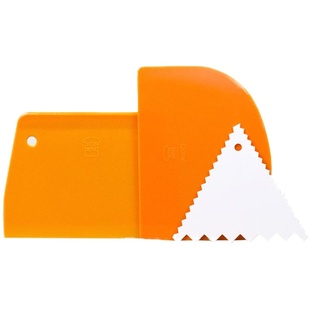 三能刮刀刮板月饼烘焙工具蛋糕奶油刮片切面刀硬质塑料刮刀SN4051