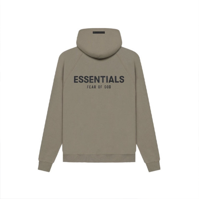 FEAR OF GOD 复线ESSENTIALS连帽卫衣字母印花FOG高街宽松帽衫潮