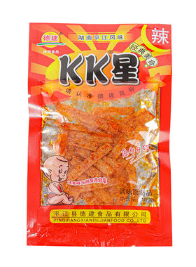kk星辣条麻辣德建湖南特产变态