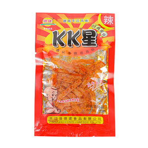 kk星辣条麻辣德建湖南特产变态辣丝儿时5毛钱校园1元零食大包装超