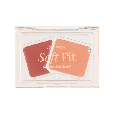 forencos芙恋可姿双色腮红膏收缩色膨胀色水光肌显白粉嫩蜜桃颊