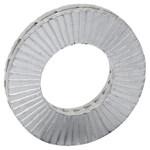 DIN25201双叠自锁防松垫圈楔形咬合双碟螺丝防滑带齿放松锁紧垫片