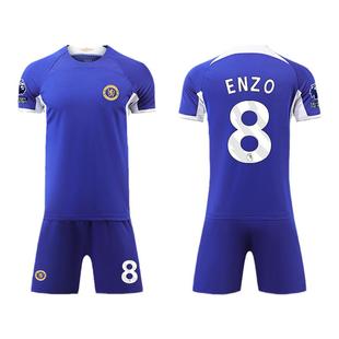 2526切尔西球衣帕尔默恩佐足球服套装男儿童定制主场比赛训练队服