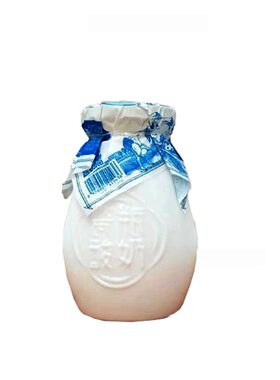 集景老上海瓷罐酸奶风味酸牛奶饮品小白罐益生菌发酵乳202g*5瓶