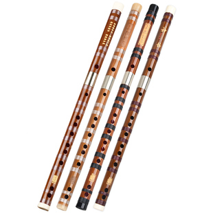 精制专业演奏级苦竹笛子竹笛高级初学入门f儿童g调女古风横笛乐器