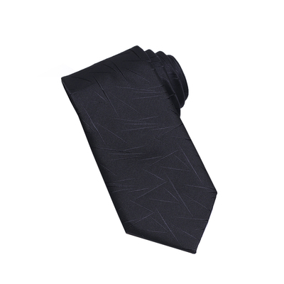 千喜兔领带男士商务正装蓝色拉链免打结高端复古条纹高级感礼盒装