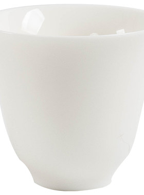 羊脂玉白瓷茶杯功夫茶具家用陶瓷