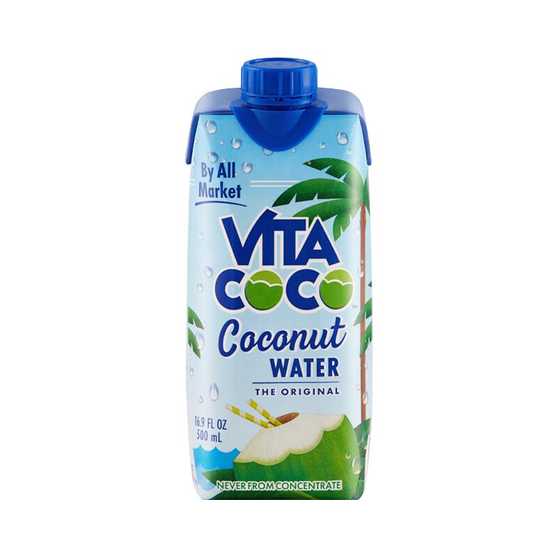 東南亞原裝進口VitaCoCo唯他可可天然椰子水飲料補充電解質(zhì) 500ml