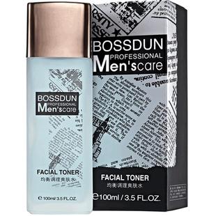 波斯顿精华水男士爽肤水补水保湿控油四季护肤品化妆水清爽专用