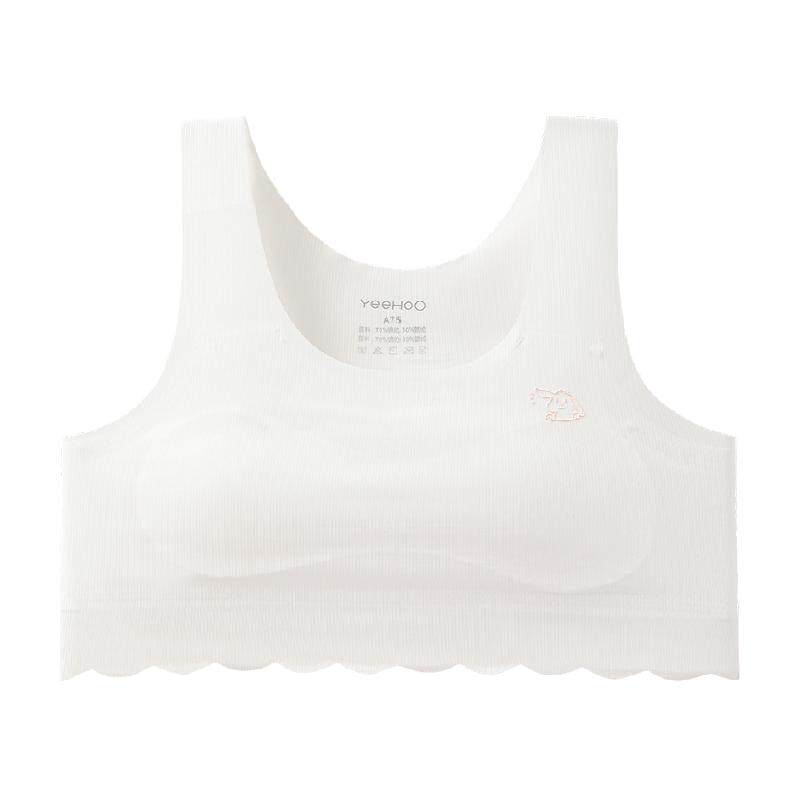 YEEHOO/英氏女童内衣初高中生发育期10一14岁少女文胸背心A类抹胸