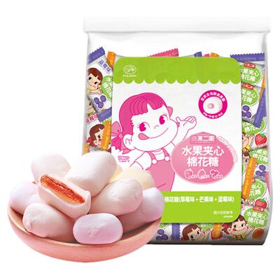 不二家混合水果夹心棉花糖大份量