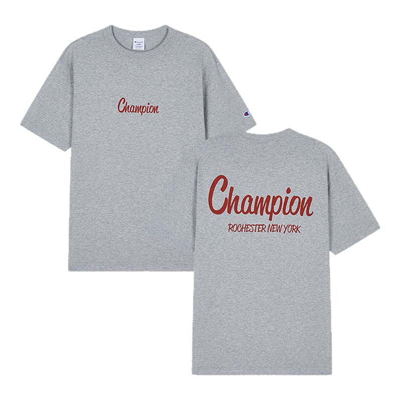 Champion冠军印花情侣短袖