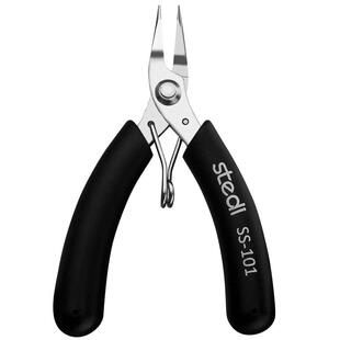 迷你小钳子手工diy饰品珠宝绕线套装六段平圆斜弯嘴台湾gt 尖嘴钳