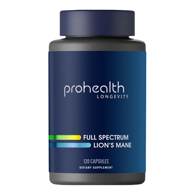 Prohealth系列FULL SPECTRUMLION'S MANE猴头菇子实菌丝体提取物