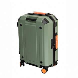 出口日本外贸pc拉杆箱静音万向轮手机支架行李箱可USB充电旅行箱