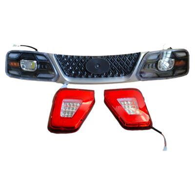 盛昊H9尾灯前大灯总成电动三轮车