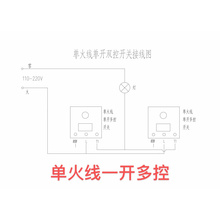 新品红外人体感应定时器开关多功zA能86型智能面板楼道电灯开关可