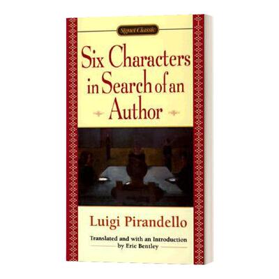 Six Chars In Search of An Author 皮兰德娄：六个寻找剧作家的角色 英文原版