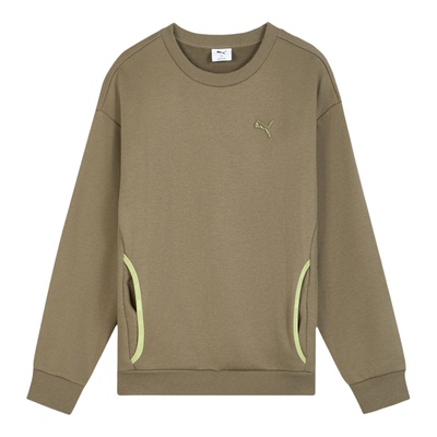 Puma/彪马正品2025冬季款男士日常圆领套头耐穿休闲卫衣635724-69