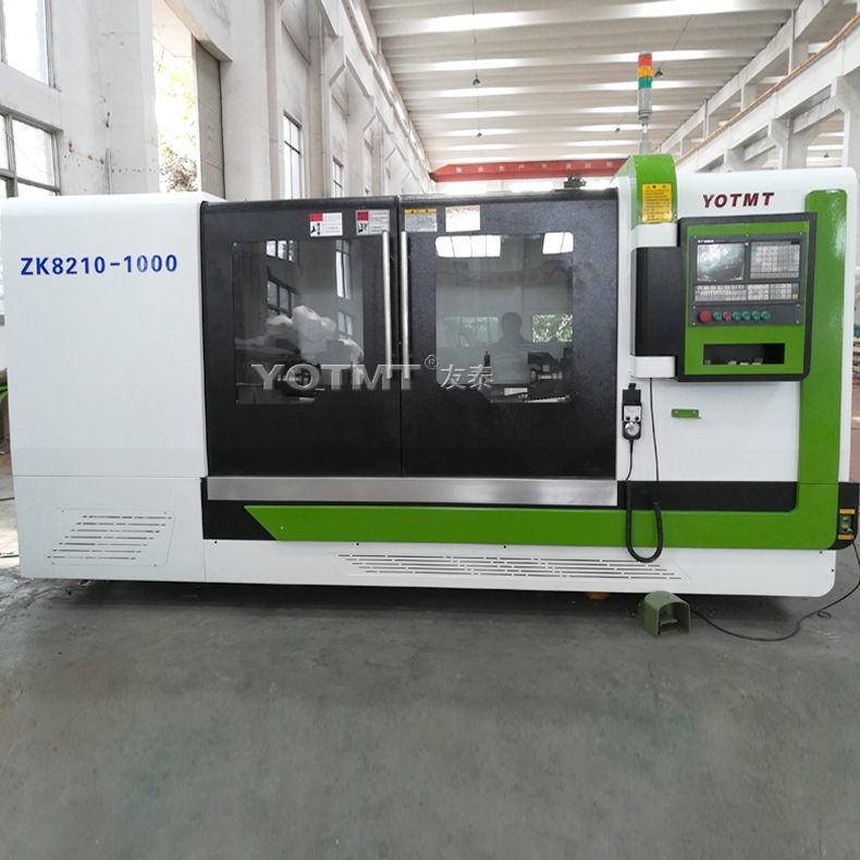 友泰双头数控车端面机床ST10-1200汽车半轴车桥双面钻中心孔