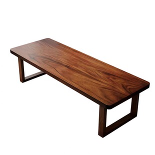 南美胡桃木全实木茶桌椅组合现代简约轻奢家用客厅泡茶桌大板茶台