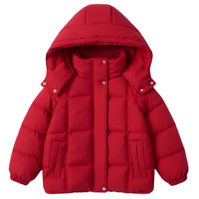 女童冬季加厚棉服2025新款爆款