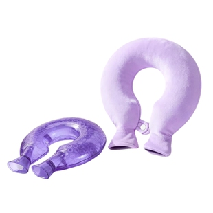 注水热水袋暖水袋u型颈椎热敷专用女生护颈肚子被窝加厚防爆挂脖