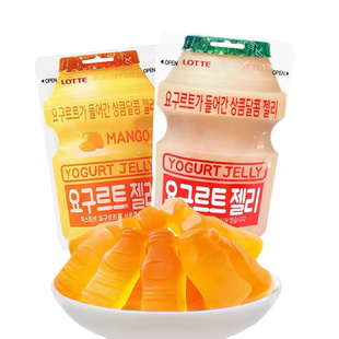 【自营】lotte/乐天儿童酸奶乳酸菌软糖QQ橡皮糖糖果小孩网红零食