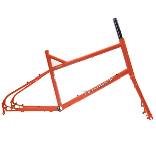 SILVEROCK铬钼钢DEWY小轮车公路406钢架451碟刹瓜车单车架
