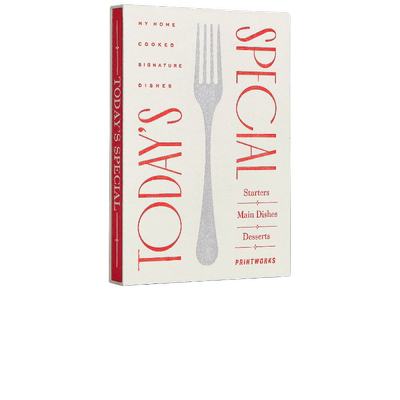 Printworks Recipe Book Today's Specialrevolve时尚小众新款