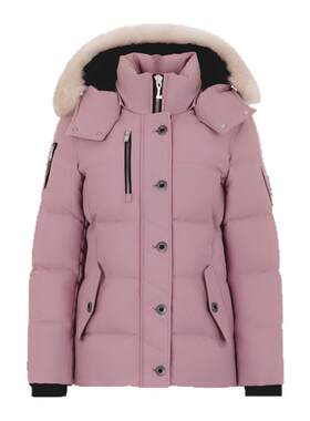MOOSE KNUCKLES 3Q经典 JACKET 女士鹅绒毛领羽绒服