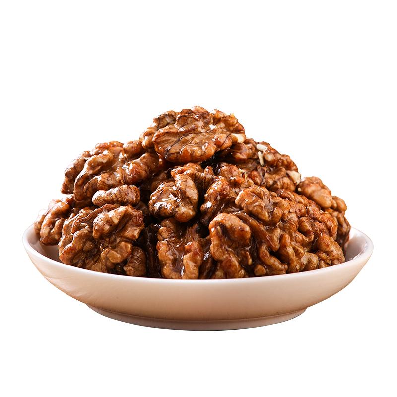 琥珀核桃仁500g罐装玫瑰味