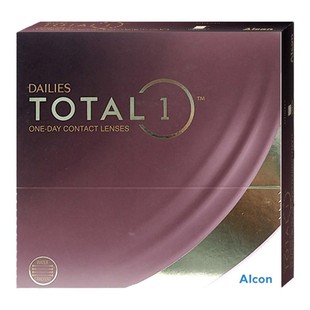 【自营】海外版爱尔康水梯度隐形眼镜90片日抛白片天天抛透明镜片